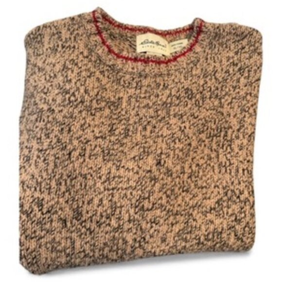 Eddie Bauer Men's 100% Wool Crewneck Sweater Sz XL - Picture 1 of 8